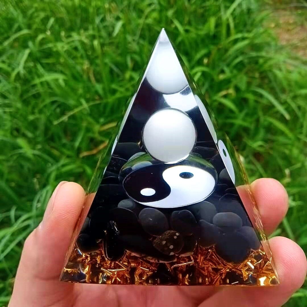Pyramide Orgone Yin et Yang - 3 modèles disponibles