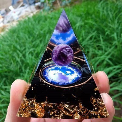 Pyramide Orgone Yin et Yang - 3 modèles disponibles