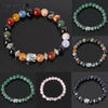 Bracelet perles en pierres avec Bouddha