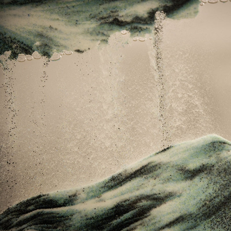 Tableau sablier zen paysage changeant - Disponible en plusieurs couleurs