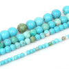 Fils de perles pierres pour la fabrication de bracelets ou colliers - 4 diamètres de perles disponibles