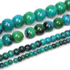 Fils de perles pierres pour la fabrication de bracelets ou colliers - 4 diamètres de perles disponibles