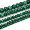 Fils de perles pierres pour la fabrication de bracelets ou colliers - 4 diamètres de perles disponibles