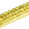 Fils de perles pierres pour la fabrication de bracelets ou colliers - 4 diamètres de perles disponibles
