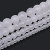 Fils de perles pierres pour la fabrication de bracelets ou colliers - 4 diamètres de perles disponibles