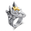 Anillo egipcio Anubis