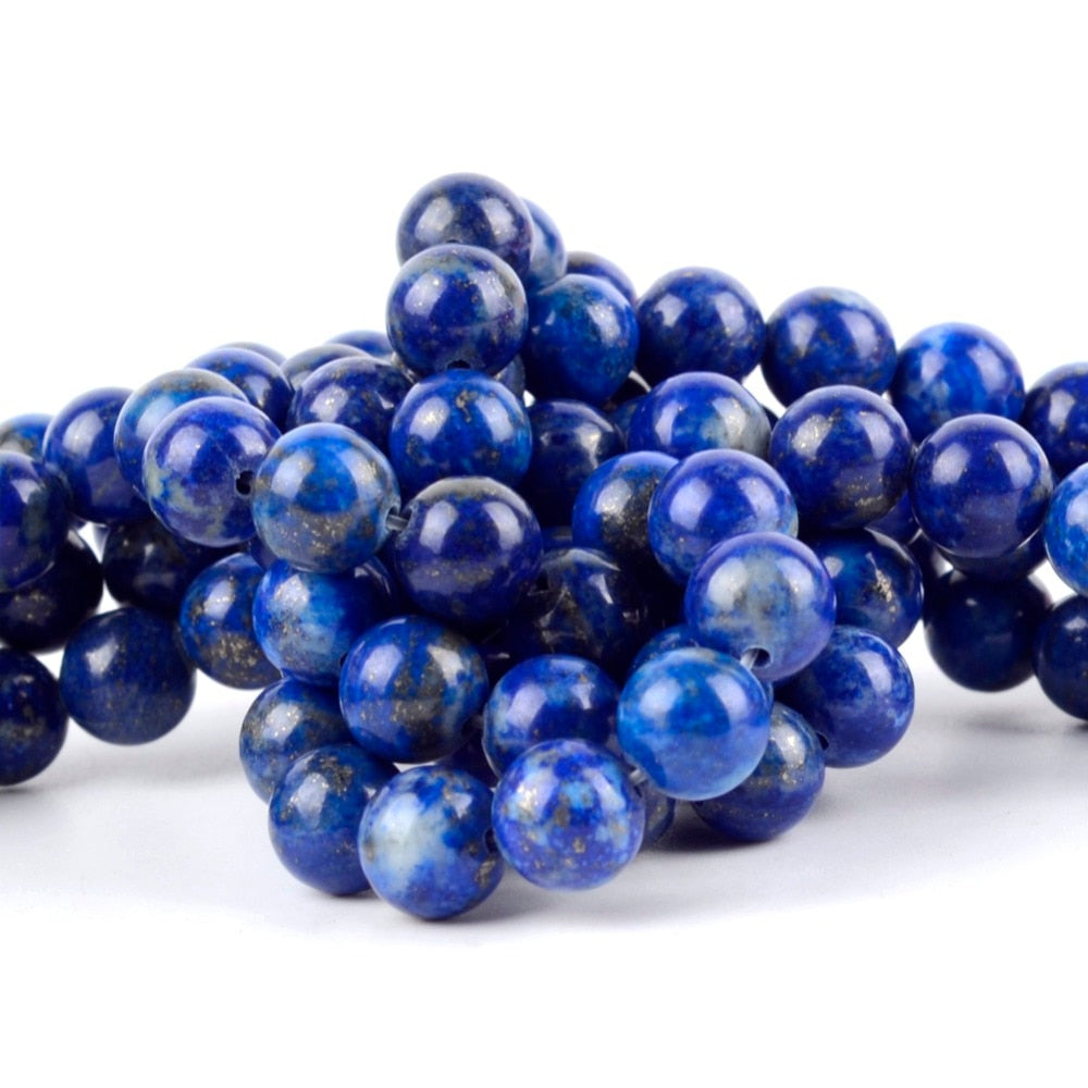 Minéraux naturels 7 Chakra pierres de guérison améthystes Lapis Lazuli Turquoises perles rondes pour bijoux