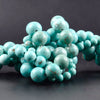 Minéraux naturels 7 Chakra pierres de guérison améthystes Lapis Lazuli Turquoises perles rondes pour bijoux