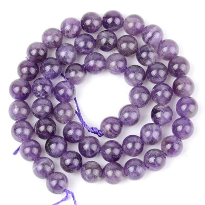 Minéraux naturels 7 Chakra pierres de guérison améthystes Lapis Lazuli Turquoises perles rondes pour bijoux