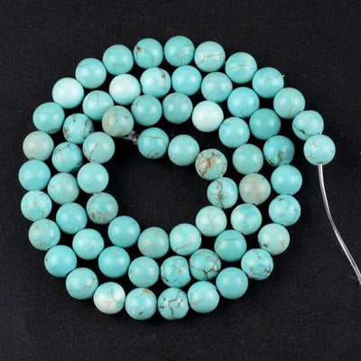 Minéraux naturels 7 Chakra pierres de guérison améthystes Lapis Lazuli Turquoises perles rondes pour bijoux