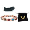 Escalus-Bracelet en cuivre classique pour femmes, bijoux Bio avec pierres colorées