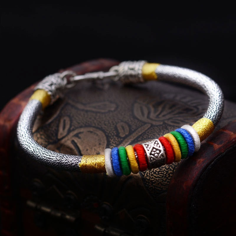 Pulseras tibetanas para puertas de la suerte