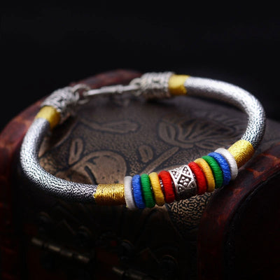 Bracelet Tibétain fait à la main porte Chance
